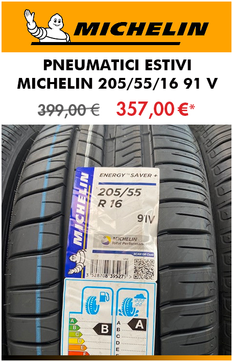 BRIDGESTONE 205/55/16 91V DAL 29/06/AL 03/07/2020 - Topgomme